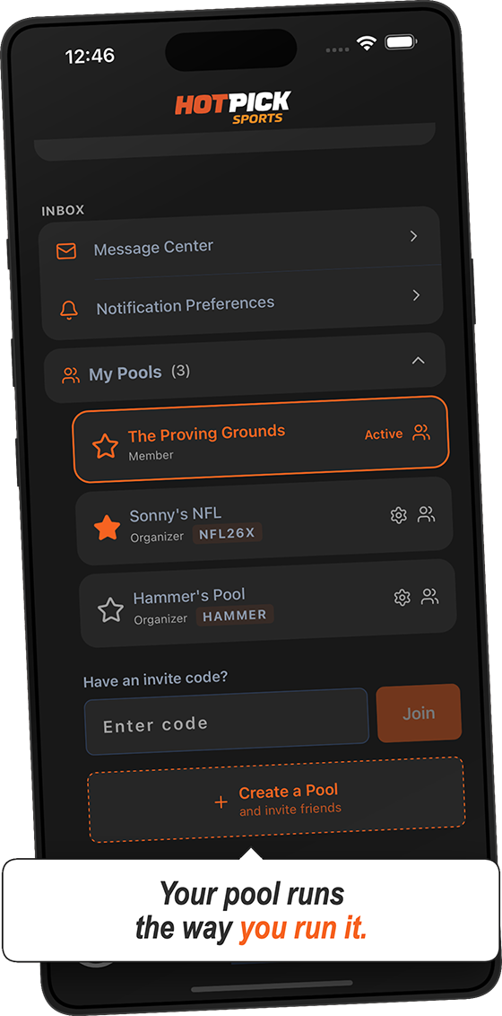 HotPick pools — Your pool runs the way you run it.